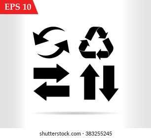 Arrow Icons set.vector illustration