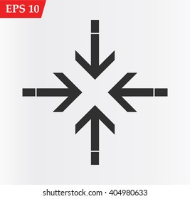 Arrow icons set.Vector illustration