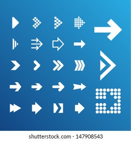 Arrow icons for site