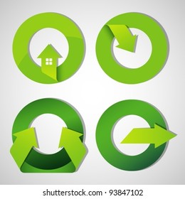 arrow icons and symbols. design elements