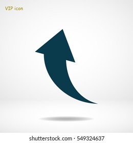 arrow icons, vector best flat icon, EPS