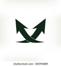 arrow icon,vector 