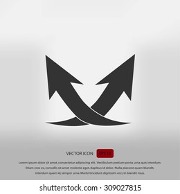 arrow icon,vector 