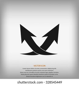 arrow icon,vector 
