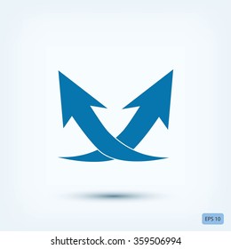 arrow icon,vector 