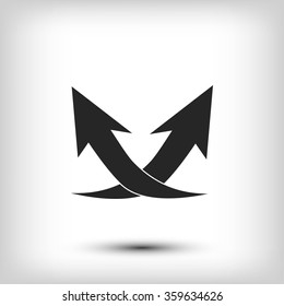 arrow icon,vector 