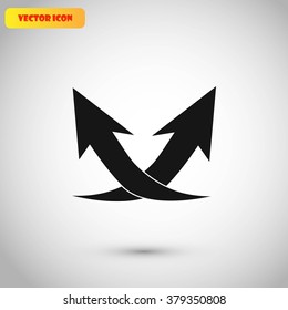 arrow icon,vector 