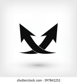 arrow icon,vector 