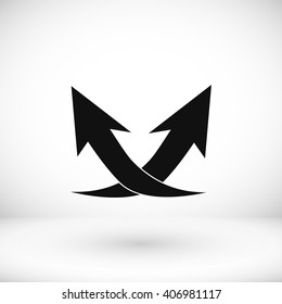 arrow icon,vector 