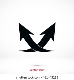 arrow icon,vector 