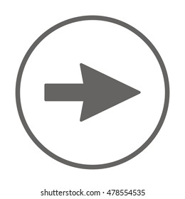  Arrow   icon,vector. Flat design.