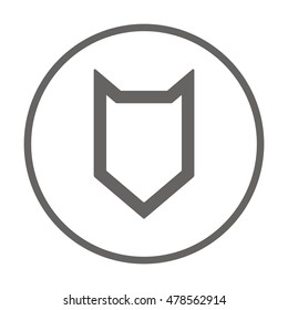  Arrow  icon,vector. Flat design. 