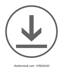 Arrow  icon,vector. Flat design. 