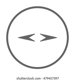  Arrow   icon,vector. Flat design.