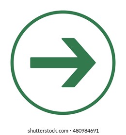  Arrow  icon,vector. Flat design. 