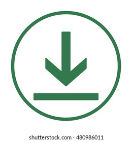  Arrow  icon,vector. Flat design. 