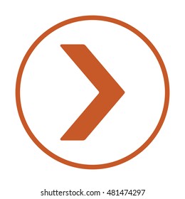  Arrow  icon,vector. Flat design. 