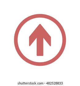  Arrow   icon,vector. Flat design.