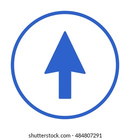  Arrow   icon,vector. Flat design.