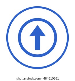  Arrow   icon,vector. Flat design.