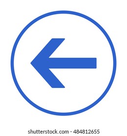  Arrow  icon,vector. Flat design. 