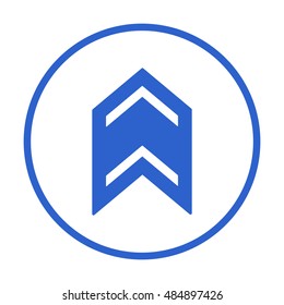  Arrow  icon,vector. Flat design.