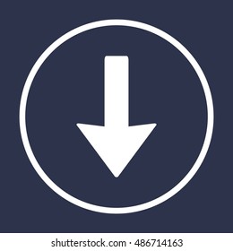  Arrow   icon,vector. Flat design.