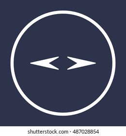  Arrow   icon,vector. Flat design.