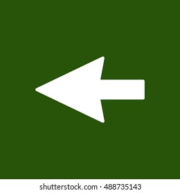  Arrow   icon,vector. Flat design.