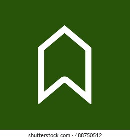  Arrow  icon,vector. Flat design.