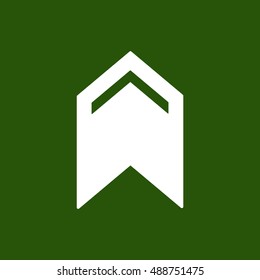  Arrow  icon,vector. Flat design.