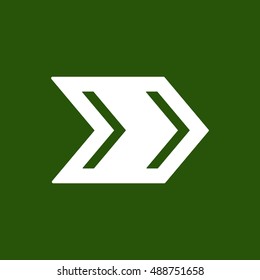  Arrow  icon,vector. Flat design.