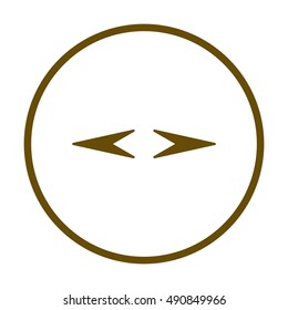  Arrow   icon,vector. Flat design.