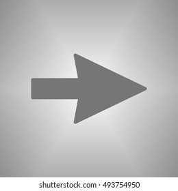 Arrow   icon,vector. Flat design.