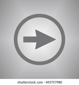  Arrow   icon,vector. Flat design.