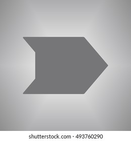  Arrow  icon,vector. Flat design. 