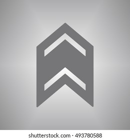  Arrow  icon,vector. Flat design.