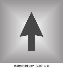  Arrow   icon,vector. Flat design.