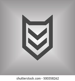  Arrow  icon,vector. Flat design. 