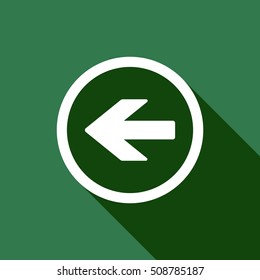  Arrow   icon,vector. Flat design.