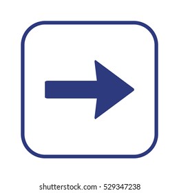  Arrow   icon,vector. Flat design.