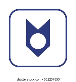  Arrow  icon,vector. Flat design. 