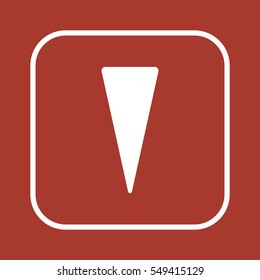  Arrow   icon,vector. Flat design.