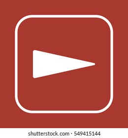  Arrow   icon,vector. Flat design.