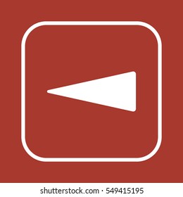  Arrow   icon,vector. Flat design.