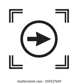  Arrow   icon,vector. Flat design.