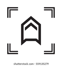  Arrow  icon,vector. Flat design. 