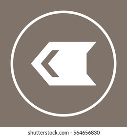  Arrow  icon,vector. Flat design. 