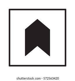  Arrow  icon,vector. Flat design. 