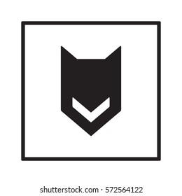  Arrow  icon,vector. Flat design. 